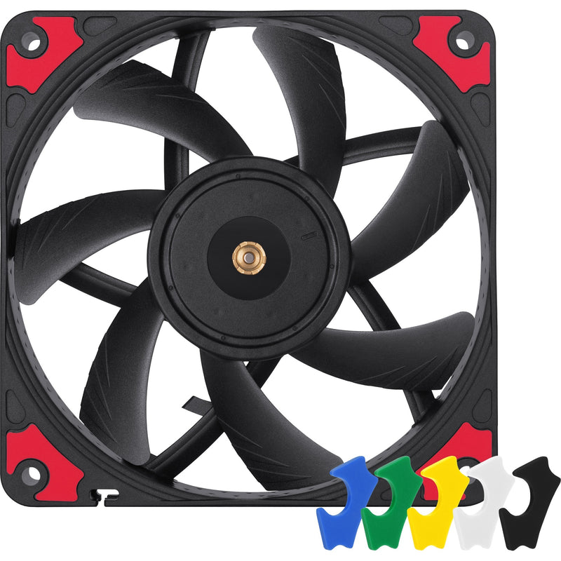 Afbeelding laden in galerijviewer, Noctua nf-a12x15 pwm chromax.black.swap case fan (zwart, 120 x 120 x 15 mm)
