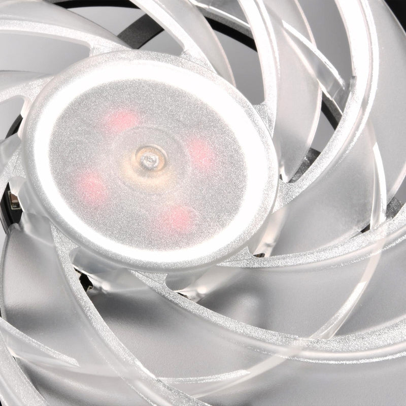 Afbeelding laden in galerijviewer, Silverstone sst-fw124-argb 120x120x15 case fan (zwart, 120 x 120 x 15 mm, pwm)
