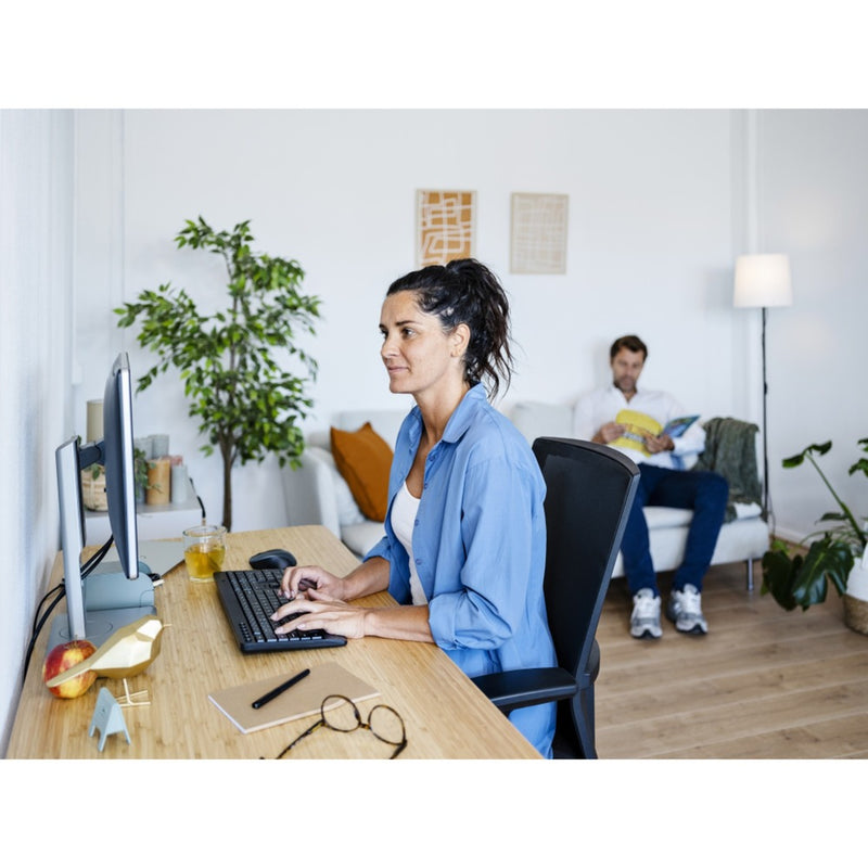 Afbeelding laden in galerijviewer, Trust trezo comfort draadloze toetsenbord- en muisset desktopset (zwart, us lay-out (qwerty), 100%)
