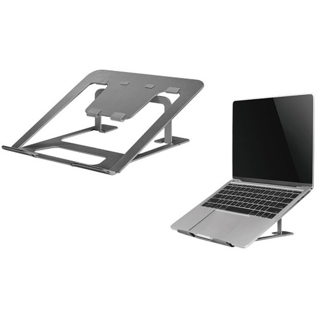Afbeelding laden in galerijviewer, Neomounts nsls085grey opvouwbare laptop standaard (grijs)
