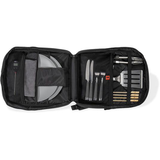 Weber portable tools travel backpack rugzak (zwart)