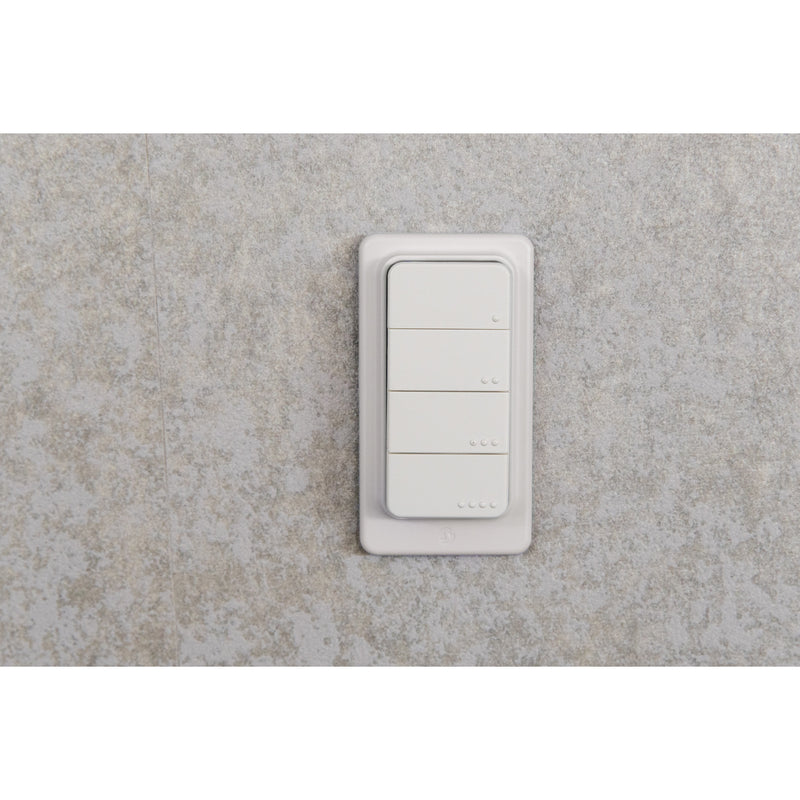 Afbeelding laden in galerijviewer, Shelly blu rc button 4 zb afstandsbediening (wit, bluetooth 5 (le), zigbee)
