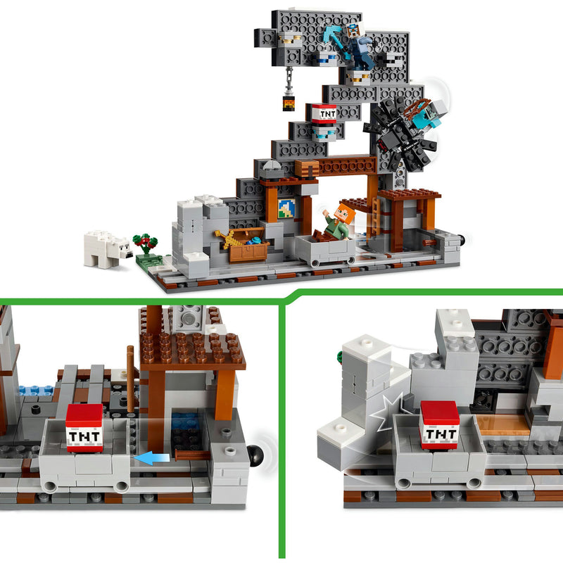 Afbeelding laden in galerijviewer, Lego minecraft de pikhouweelmijn bouwpakket voor kinderen - 21277
