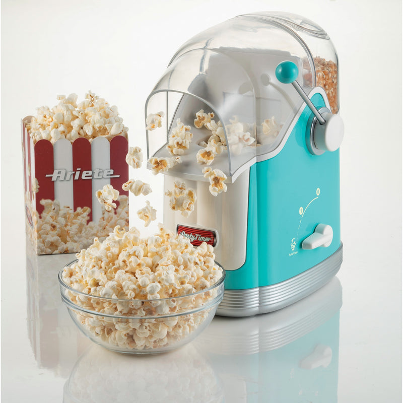 Afbeelding laden in galerijviewer, Ariete party time pop corn maker 2958 01 popcornmaker (lichtblauw)
