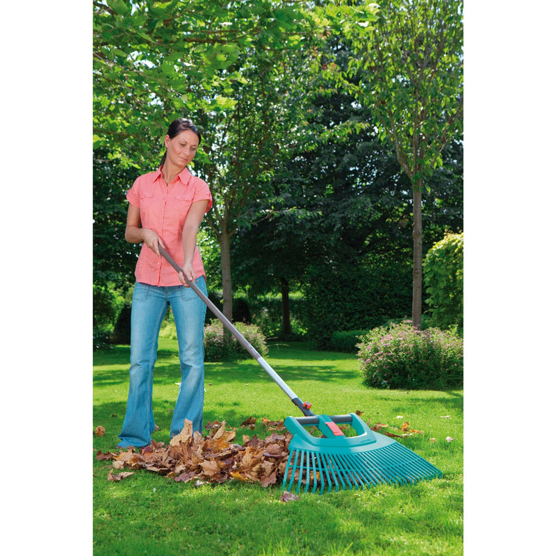 Afbeelding laden in galerijviewer, Gardena combisystem bladhark xxl vario (turquoise, 3107-20)
