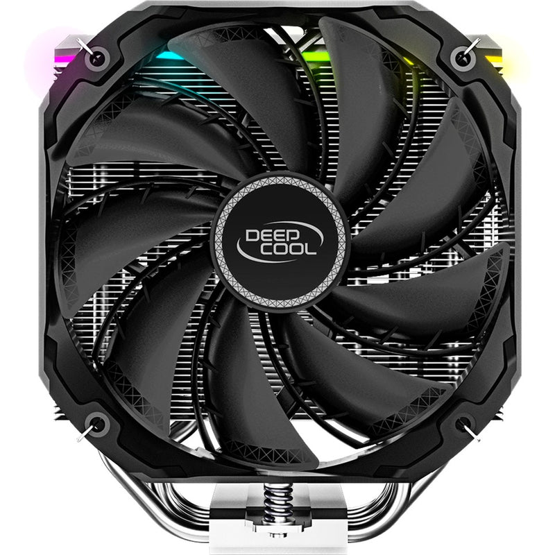 Afbeelding laden in galerijviewer, Deepcool as500 rgb cpu-koeler (4-pins pwm fan-connector)
