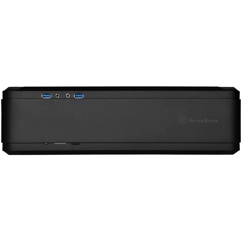 Afbeelding laden in galerijviewer, Silverstone sst-ftz01b-e desktop behuizing (zwart | 2x usb-a)
