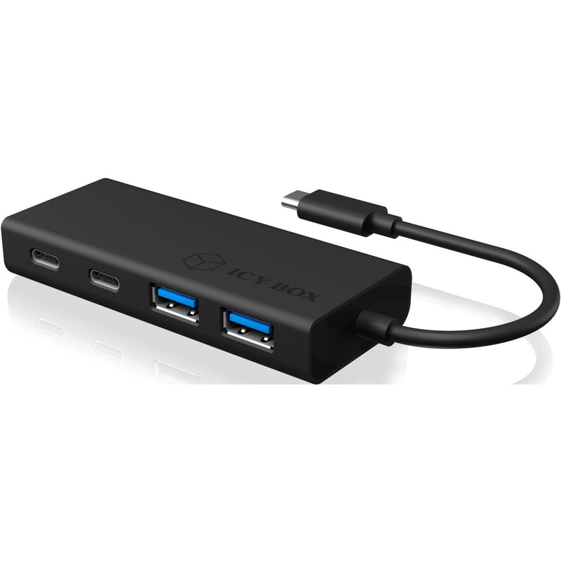 Afbeelding laden in galerijviewer, Icy box ib-hub1426-cpd usb-hub (zwart)
