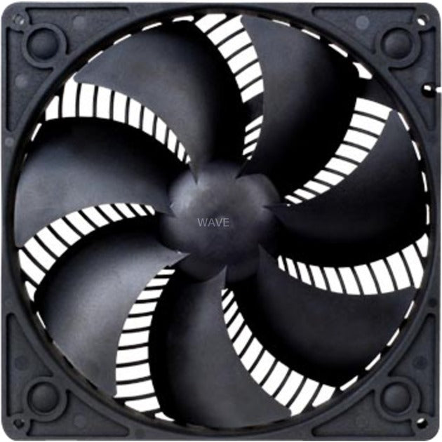Afbeelding laden in galerijviewer, Silverstone ap181 case fan (zwart, 180 x 180 x 32 mm, 3-pin-aansluiting)
