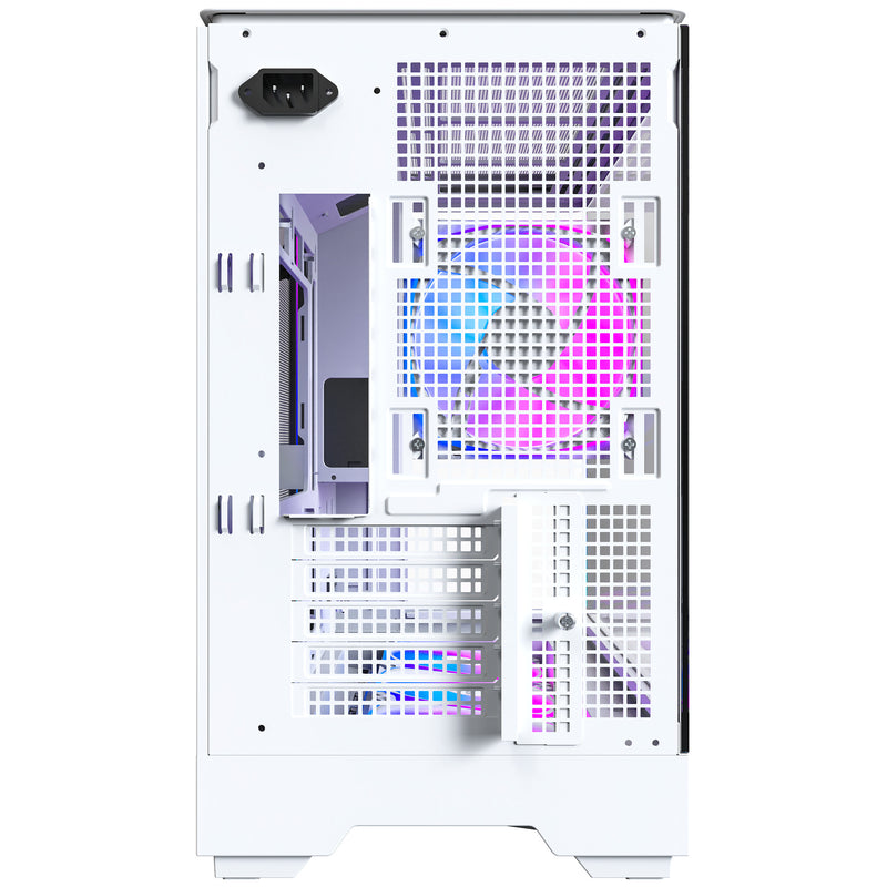 Afbeelding laden in galerijviewer, Montech king 15 pro midi tower behuizing (wit | 2x usb-a | 1x usb-c | rgb | window)
