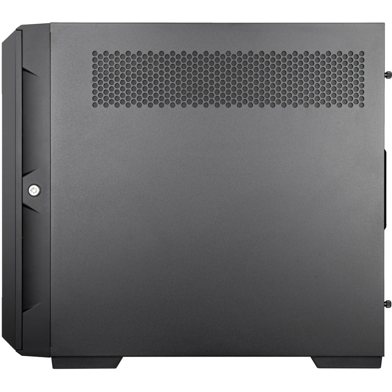 Afbeelding laden in galerijviewer, Silverstone cs382 mini tower behuizing (zwart | 2x usb-a | 1x usb-c)
