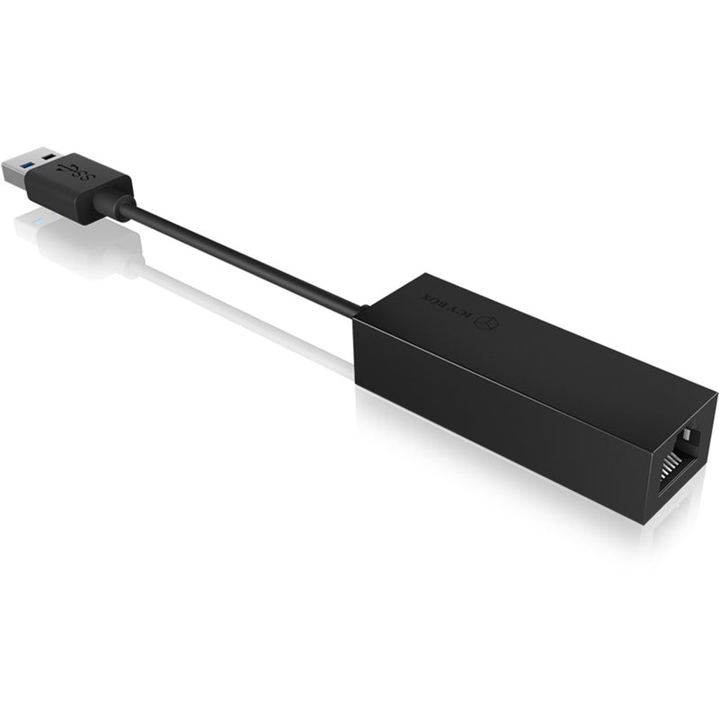 Afbeelding laden in galerijviewer, Icy box ib-ac501a, usb 3.0 > rj-45 adapter (zwart)
