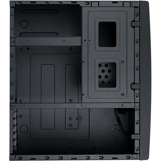 Silverstone sst-gd11b htpc behuizing (zwart | 2x usb-a | 1x usb-c)