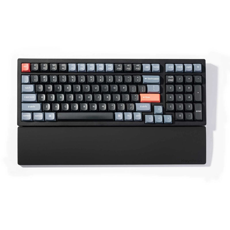 Afbeelding laden in galerijviewer, Keychron silicone palm rest voor k4 pro k4 max q5 v5 v5 max polssteun (zwart)
