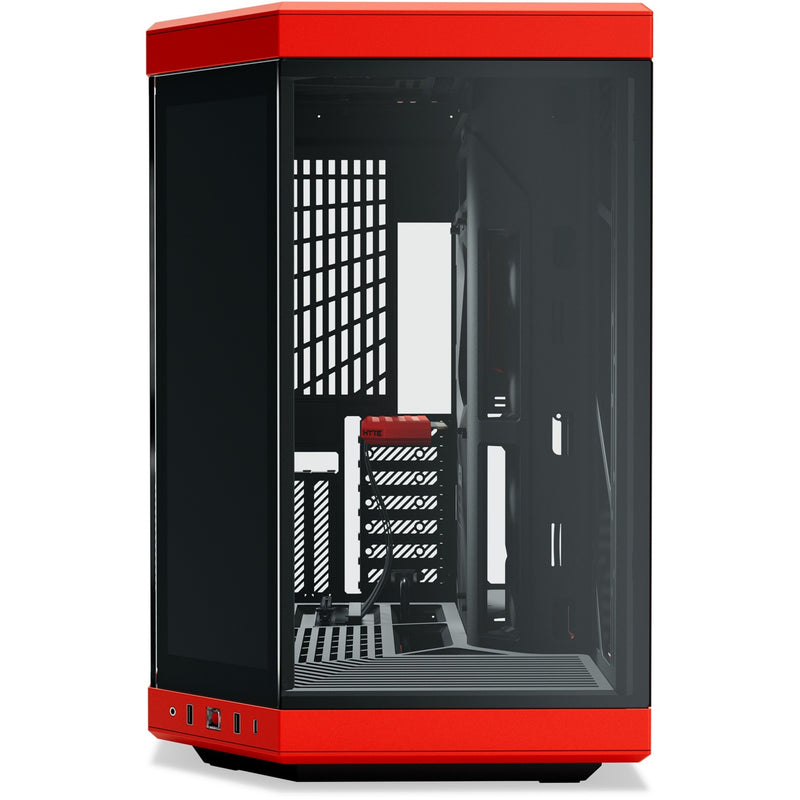 Afbeelding laden in galerijviewer, Hyte y70 touch infinite midi tower behuizing (zwart | 2x usb-a | 1x usb-c | tempered glass)
