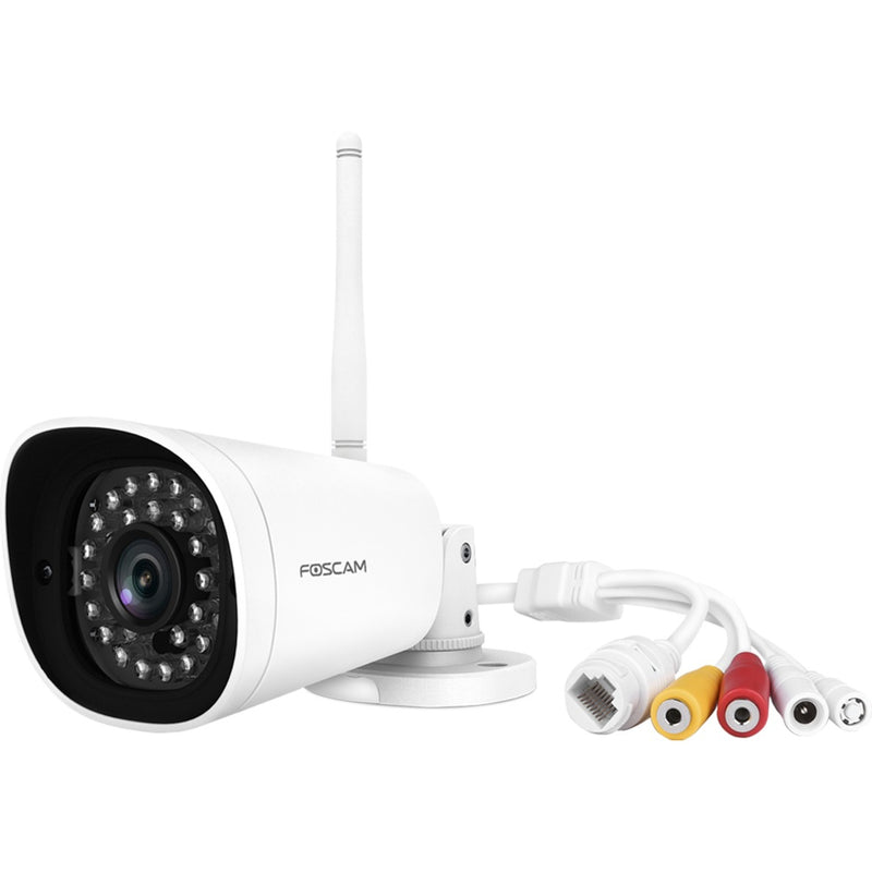 Afbeelding laden in galerijviewer, Foscam g4p super hd wifi buitencamera (wit, 4 mp, 2k, wlan)
