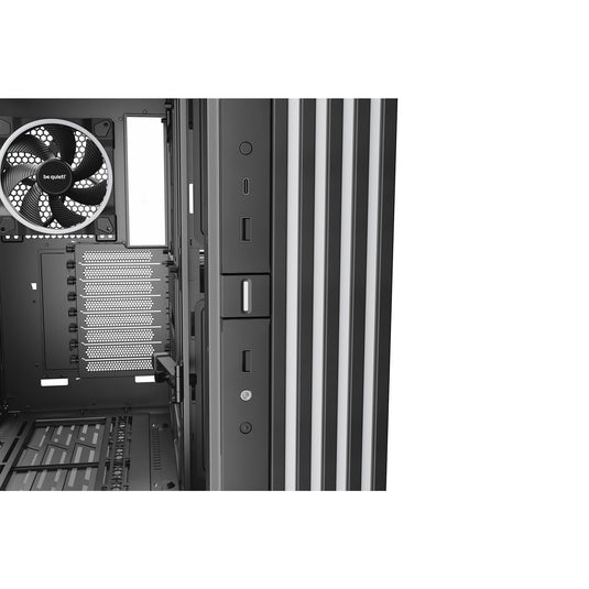 Be quiet! light base 900 dx big tower behuizing (zwart | 2x usb-a | 1x usb-c | rgb | window)