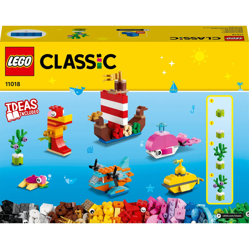 Afbeelding laden in galerijviewer, Lego classic - creatief zeeplezier constructiespeelgoed (11018)
