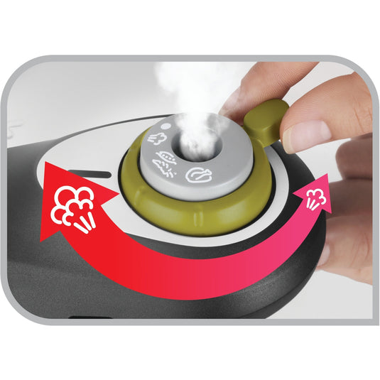 Tefal snelkookpan secure 5 neo p2530738 (roestvrij staal zwart, 6 liter)