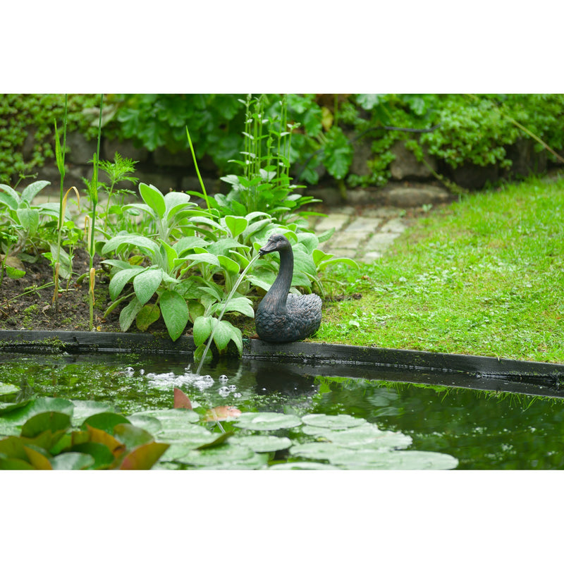 Afbeelding laden in galerijviewer, Ubbink spuitfiguur zwaan waterornament
