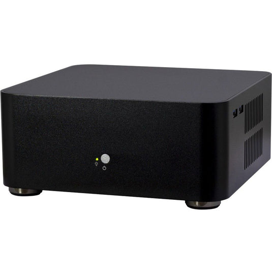 Inter-tech itx a80 htpc behuizing (zwart | 2x usb-a)
