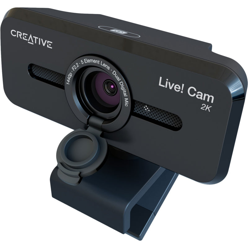 Afbeelding laden in galerijviewer, Creative live! cam sync v3 webcam (zwart)
