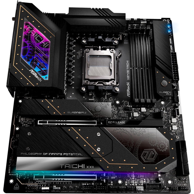 Afbeelding laden in galerijviewer, Asrock x870e taichi socket am5 moederbord (raid, 5 gb-lan, wi-fi 7, bt, e-atx)
