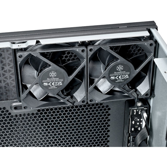Silverstone rm53-502 rack behuizing (zwart)