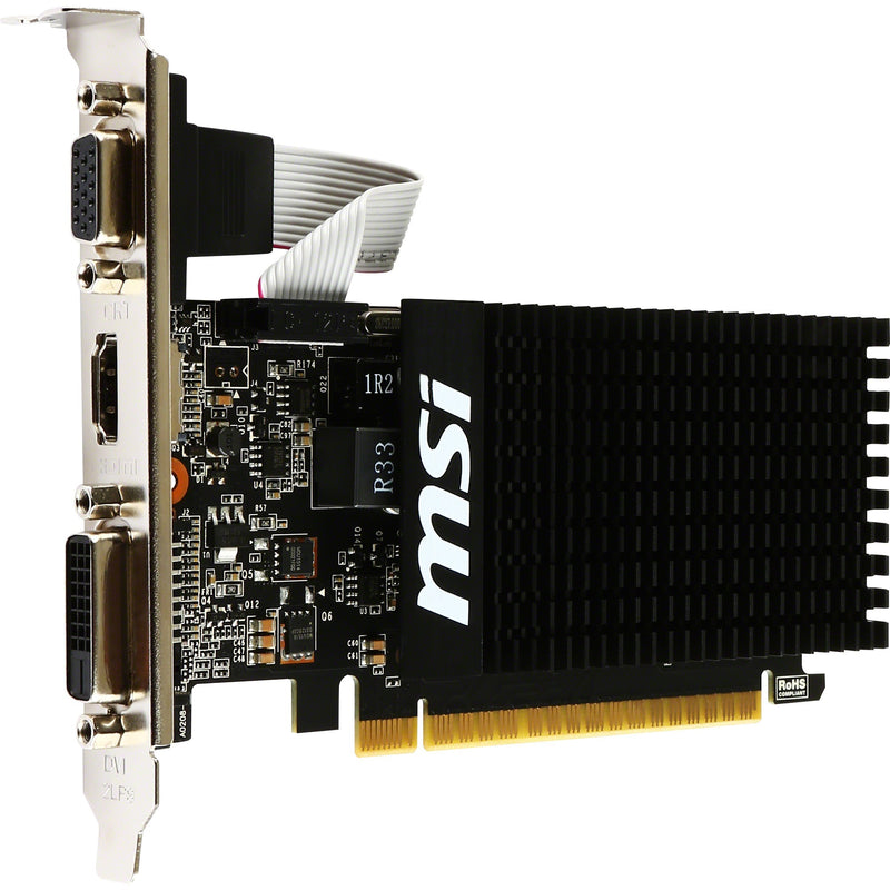 Afbeelding laden in galerijviewer, Msi gt 710 2gd3h lp grafische kaart (vga, dvi, hdmi, low-profile)
