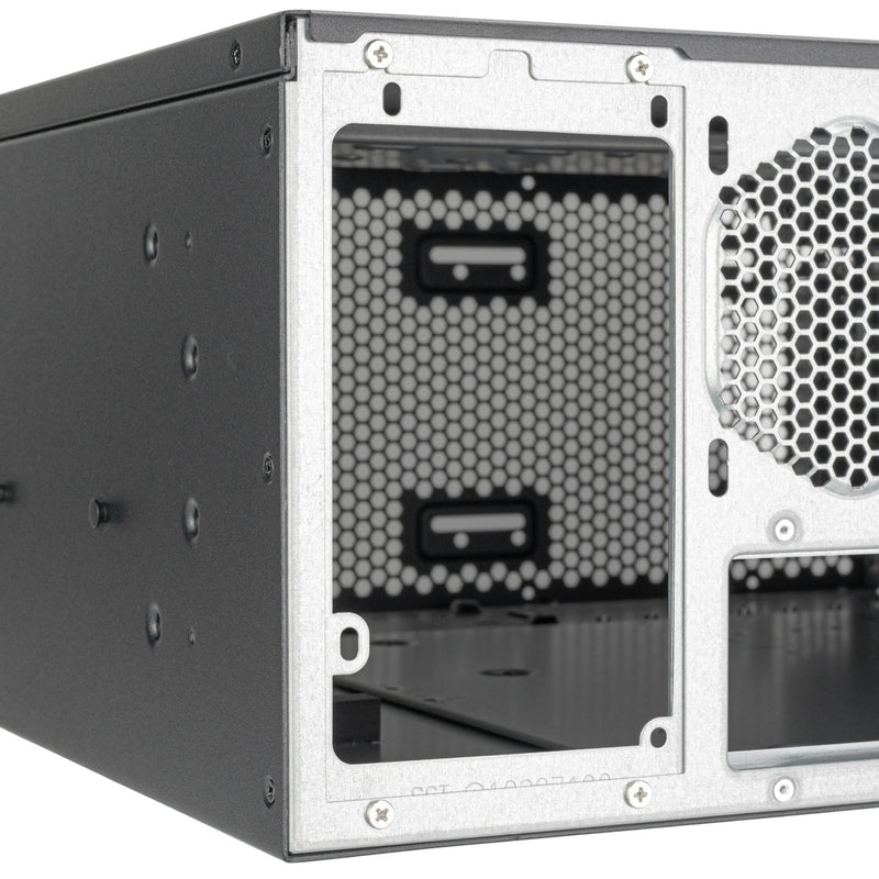 Afbeelding laden in galerijviewer, Silverstone rm4a rack behuizing (zwart | 4u | usb-c)
