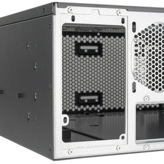 Silverstone rm4a rack behuizing (zwart | 4u | usb-c)