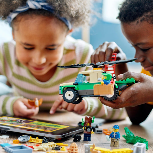 Lego city - wilde dieren reddingsmissies constructiespeelgoed (60353)