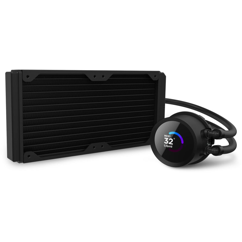 Afbeelding laden in galerijviewer, Nzxt kraken 240 rgb waterkoeling (zwart)
