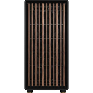 Fractal design north xl midi tower behuizing (zwart houtkleur | 2x usb-a | 1x usb-c | tempered glass)