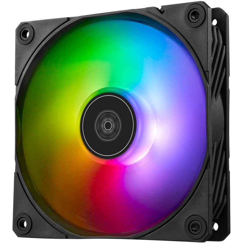 Afbeelding laden in galerijviewer, Silverstone shark force 120 argb case fan (zwart, 120 x 120 x 25 mm, pwm)
