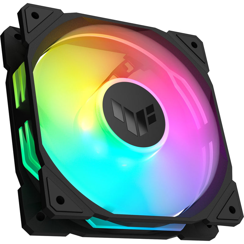 Afbeelding laden in galerijviewer, Asus tuf gaming tr120 argb case fan (zwart, 120 x 120 x 28 mm)
