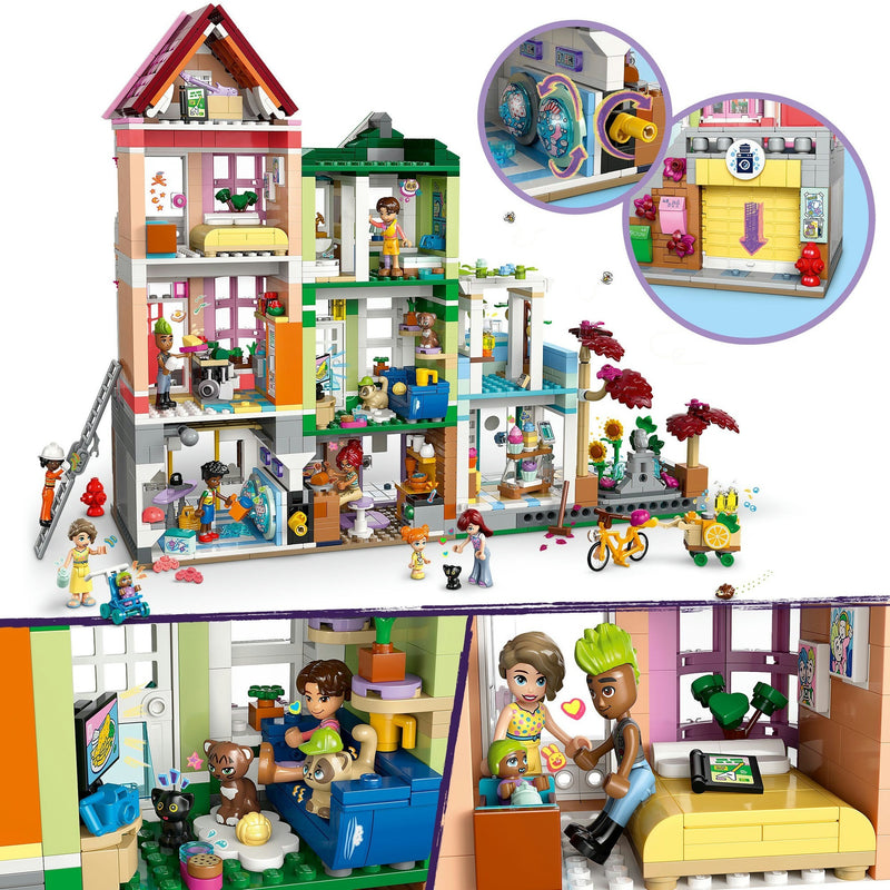 Afbeelding laden in galerijviewer, Lego friends - heartlake city appartementen en winkels constructiespeelgoed (42670)
