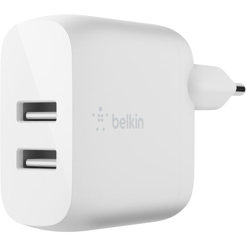 Afbeelding laden in galerijviewer, Belkin boost charge 2-poorts usb-a wandlader (wit, 24w)
