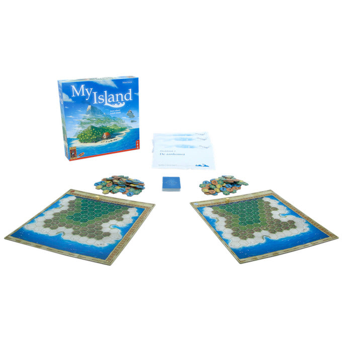 Afbeelding laden in galerijviewer, 999games 999 games my island bordspel (nederlands, 2 - 4 spelers, 30 minuten, vanaf 10 jaar)
