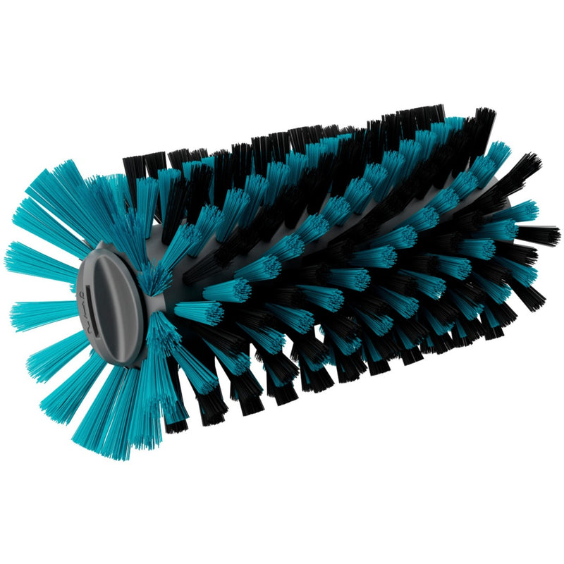 Afbeelding laden in galerijviewer, Gardena aquabrush medium rolborstel, voor accu-multireinigers wasborstel (grijs turquoise, 14849-20)
