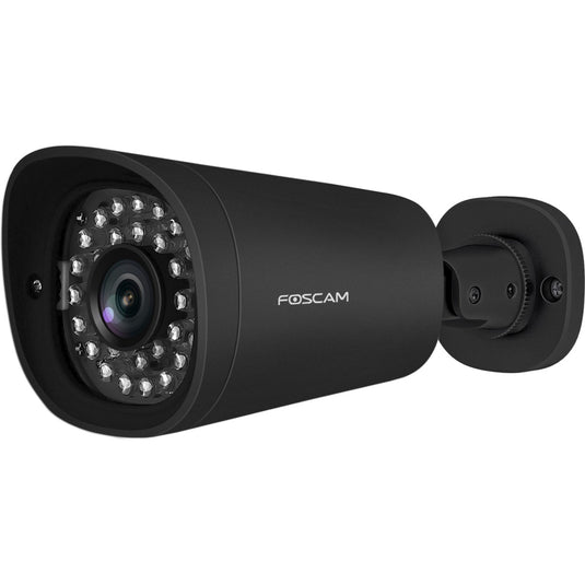Foscam g4ep poe 4.0 megapixel buitencamera (zwart, poe, 4.0 megapixel)