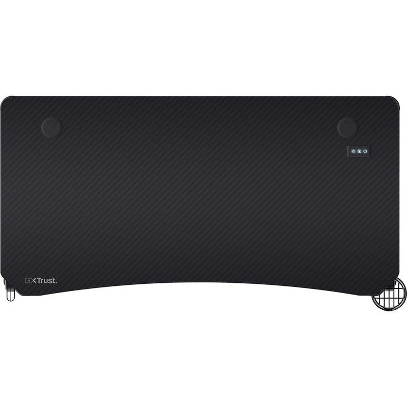 Afbeelding laden in galerijviewer, Trust gxt 709 luminus rgb-gamingbureau gaming desk (zwart)
