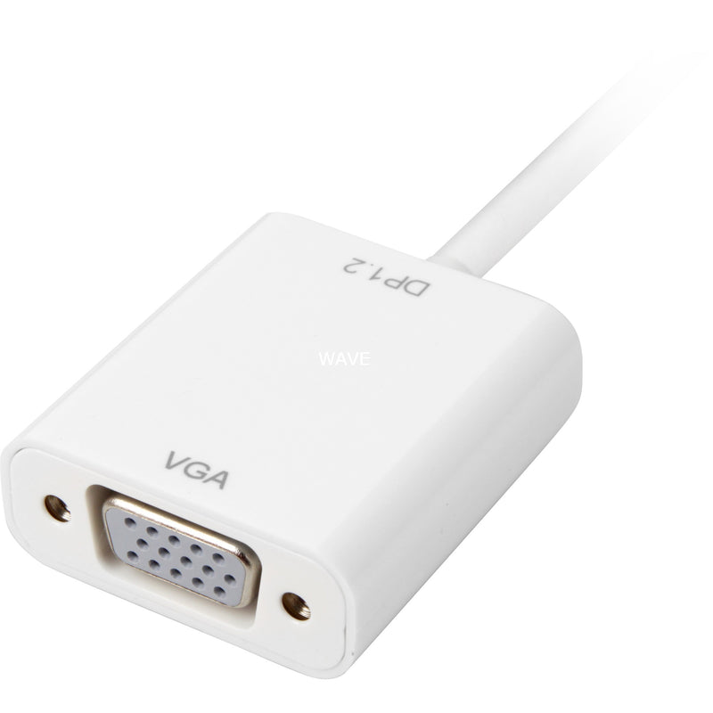 Afbeelding laden in galerijviewer, Sharkoon mini-displayport naar vga adapter (wit, 15 centimeter)
