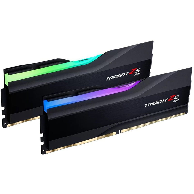 Afbeelding laden in galerijviewer, G.skill 32 gb ddr5-7600 (2x 16 gb) kit werkgeheugen (zwart, f5-7600j3646g16gx2-tz5rk, trident z5 rgb, xmp)
