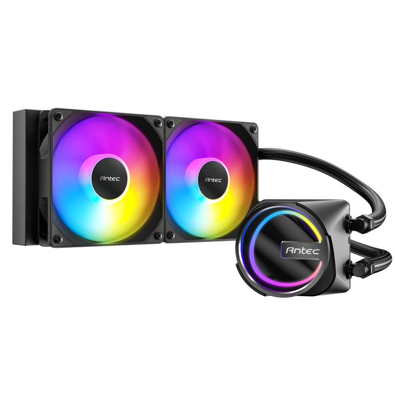 Afbeelding laden in galerijviewer, Antec skeleton 240 argb waterkoeling (zwart)
