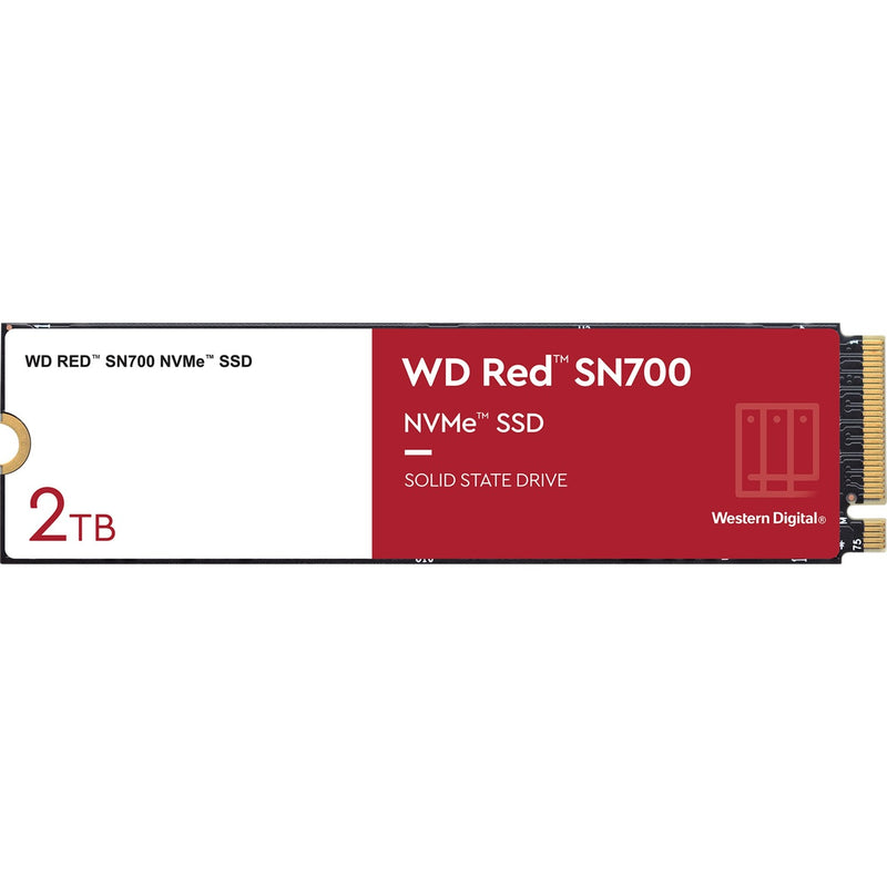 Afbeelding laden in galerijviewer, Wd red sn700, 2 tb ssd (s200t1r0c, m.2 2280 s3-m, pcie gen3)
