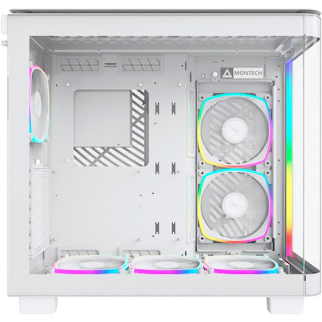 Afbeelding laden in galerijviewer, Montech king 95 pro midi tower behuizing (wit | 2x usb-a | 1x usb-c | rgb | tempered glass)
