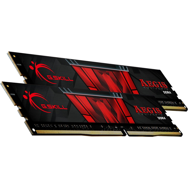 Afbeelding laden in galerijviewer, G.skill aegis 32 gb ddr4-3000 (2x 16 gb) werkgeheugen (zwart, f4-3000c16d-32gisb, xmp 2.0)
