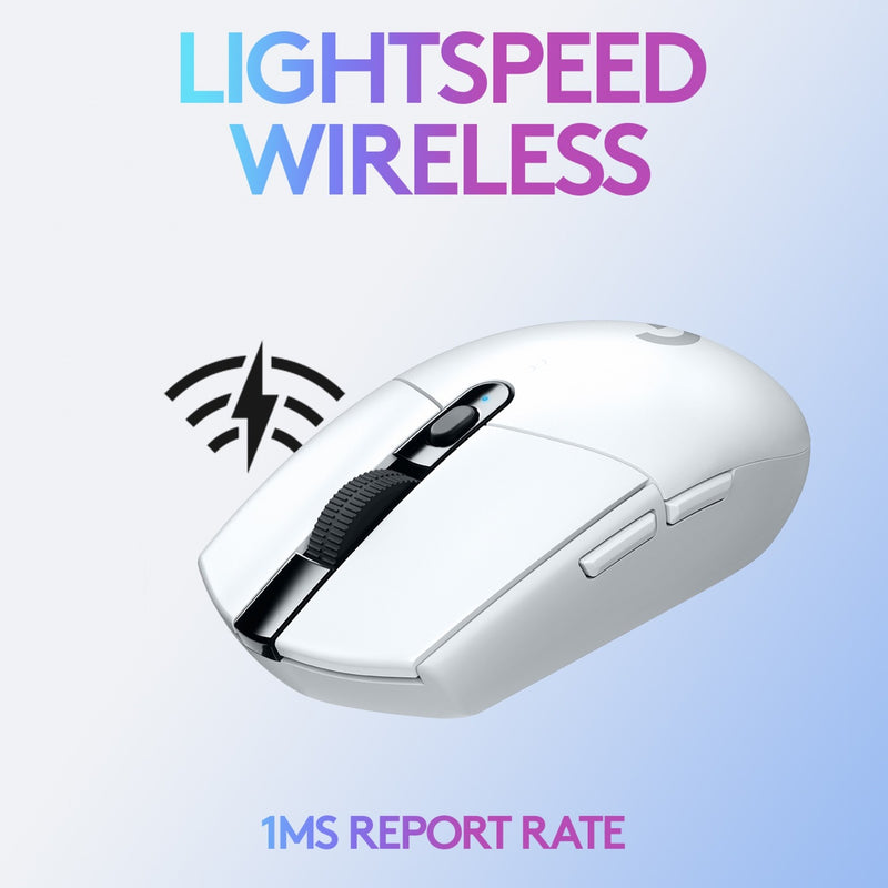 Afbeelding laden in galerijviewer, Logitech g305 lightspeed draadloze gamingmuis (wit, 200 – 12.000 dpi)
