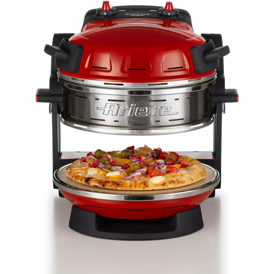 Ariete dubbele pizzaoven 0927 00 (rood)